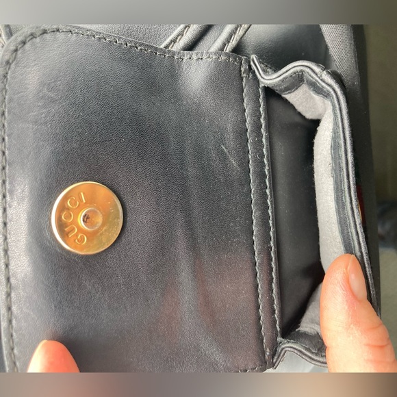 RARE GUCCI LEATHER SHERRYLINE BACKPACK - Picture 7 of 16